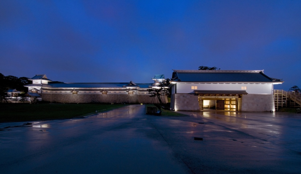金沢城公園　河北門と五十間長屋