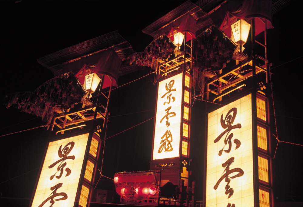 明千寺キリコ祭