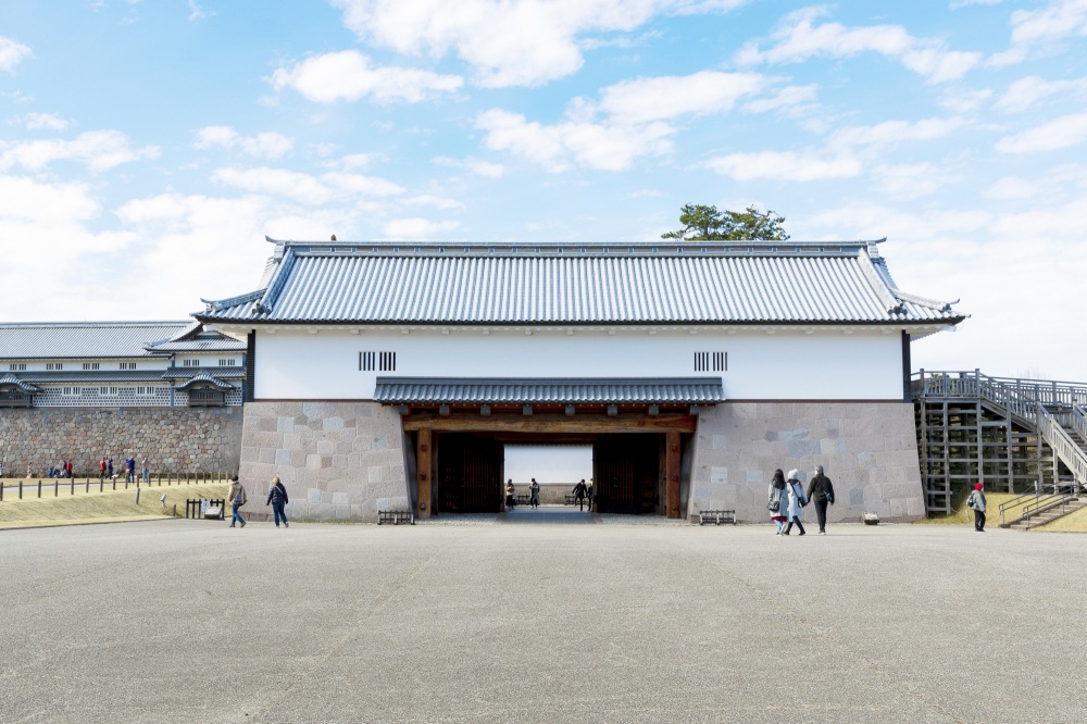 金沢城　河北門