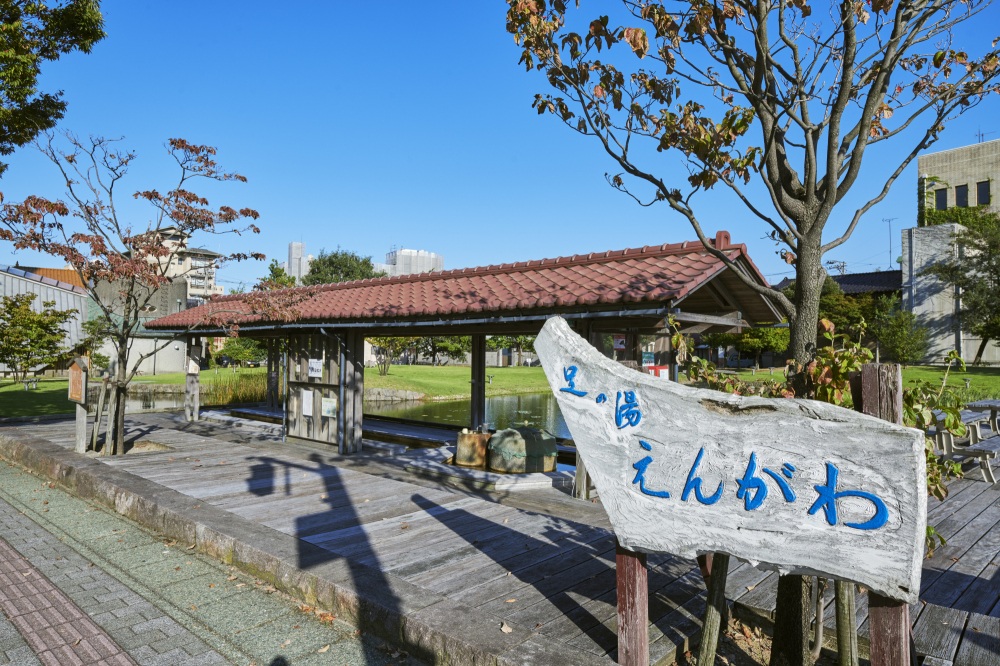 片山津温泉-足湯