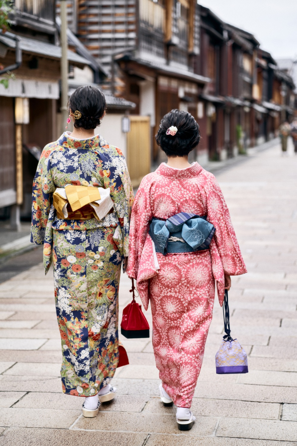 きもの街歩き-ひがし茶屋街