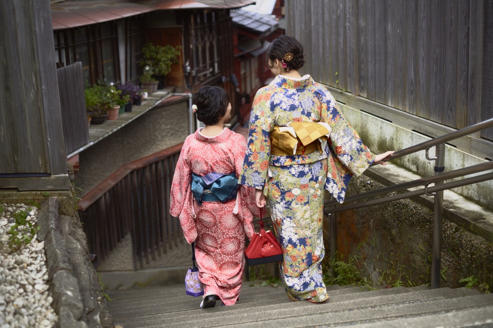 きもの街歩き-主計町