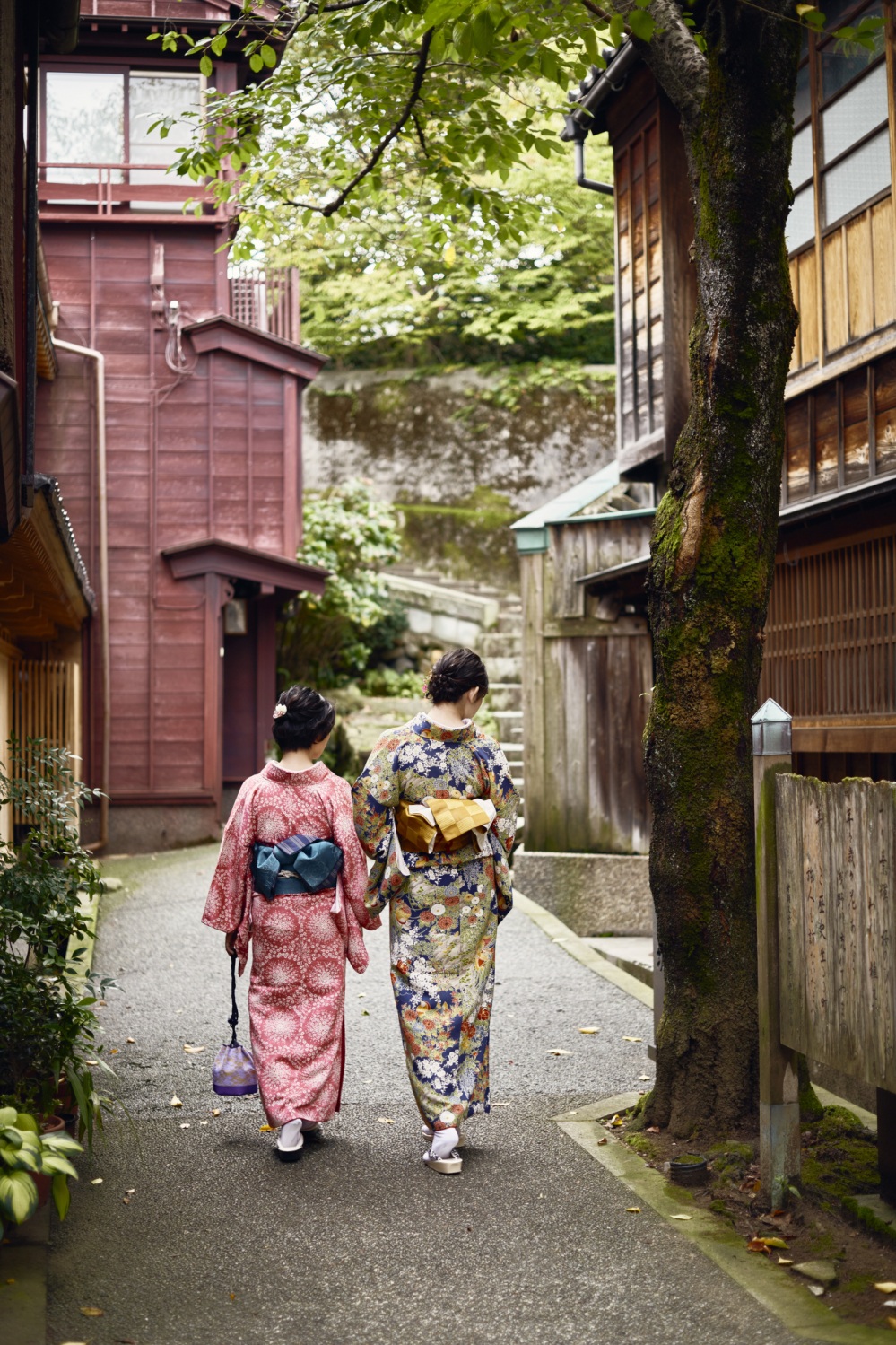 きもの街歩き-主計町
