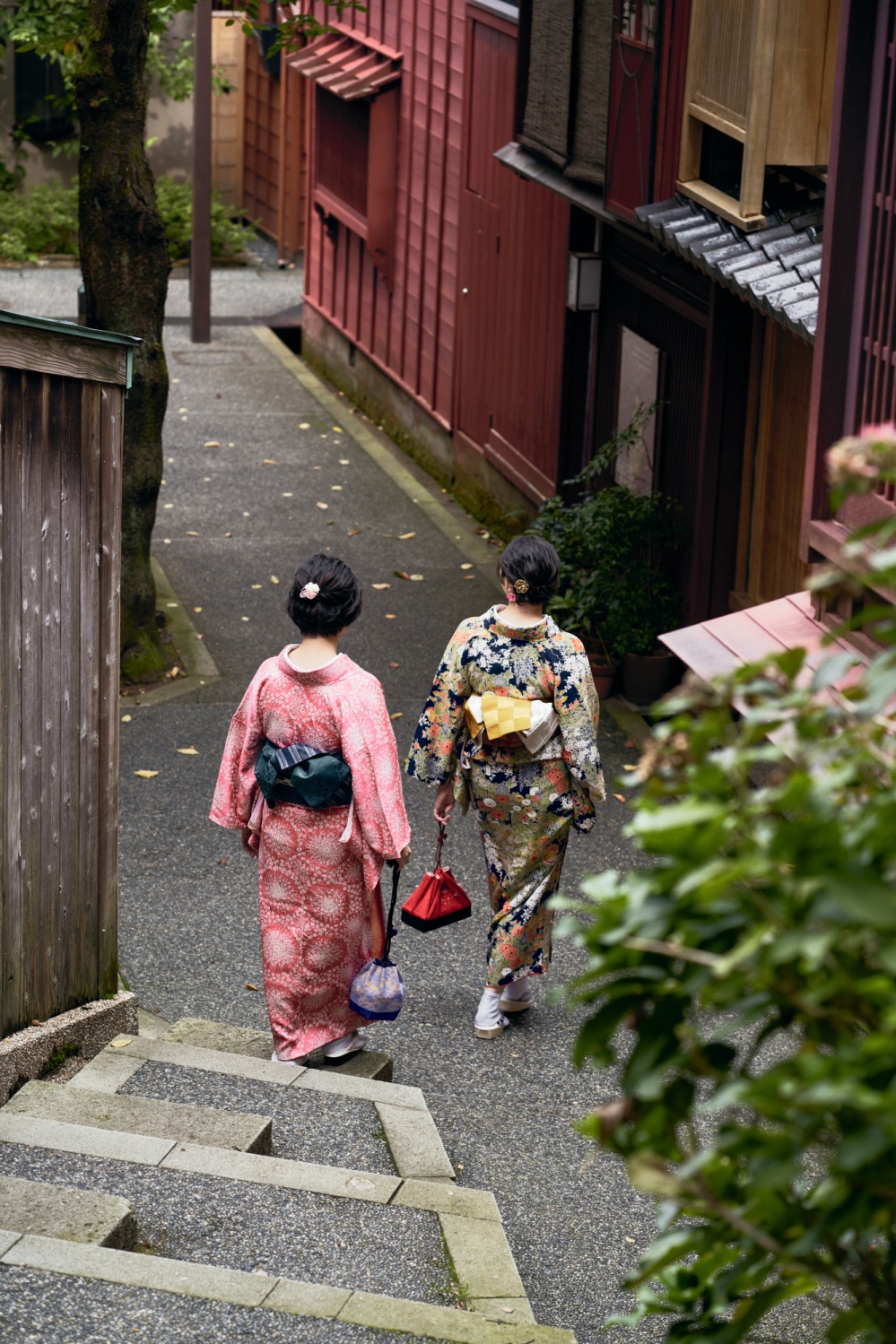 きもの街歩き-主計町