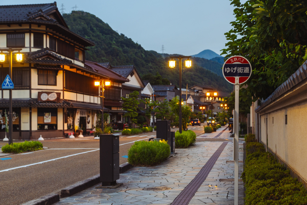 山中温泉 ゆげ街道