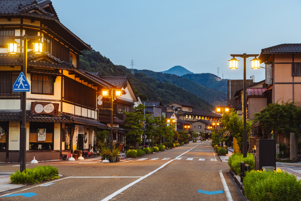 山中温泉 ゆげ街道