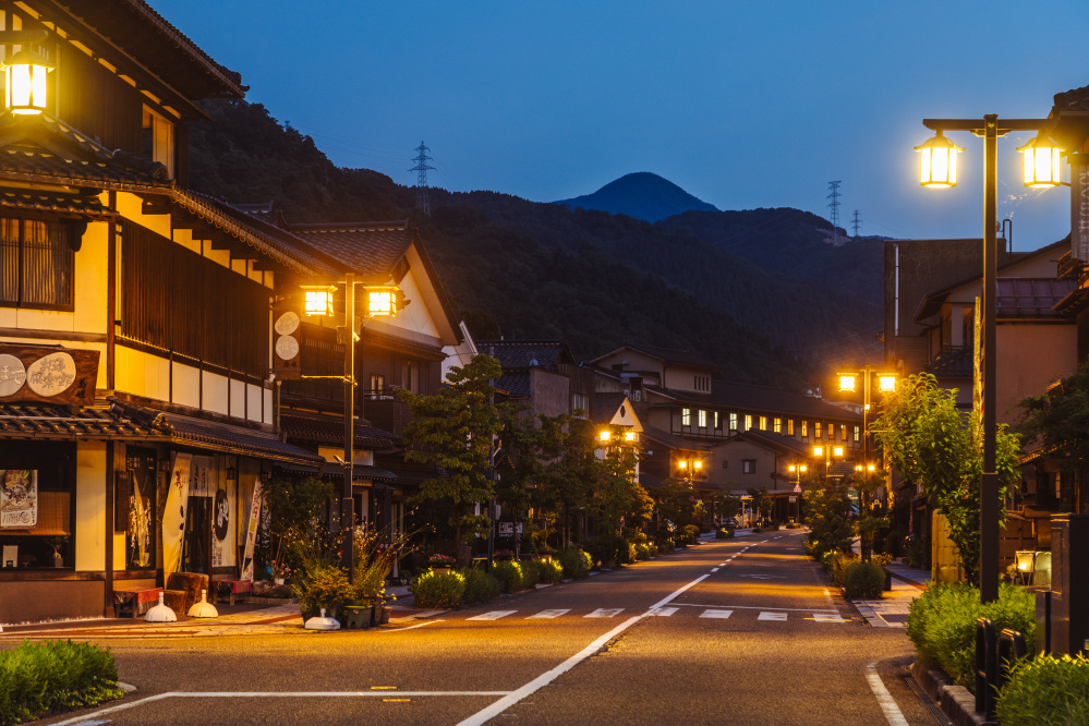 山中温泉 ゆげ街道