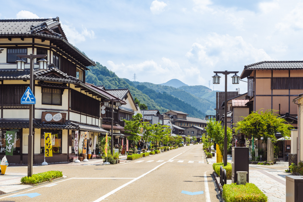 山中温泉 ゆげ街道