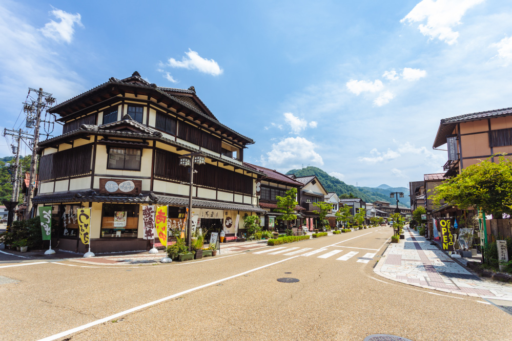 山中温泉 ゆげ街道