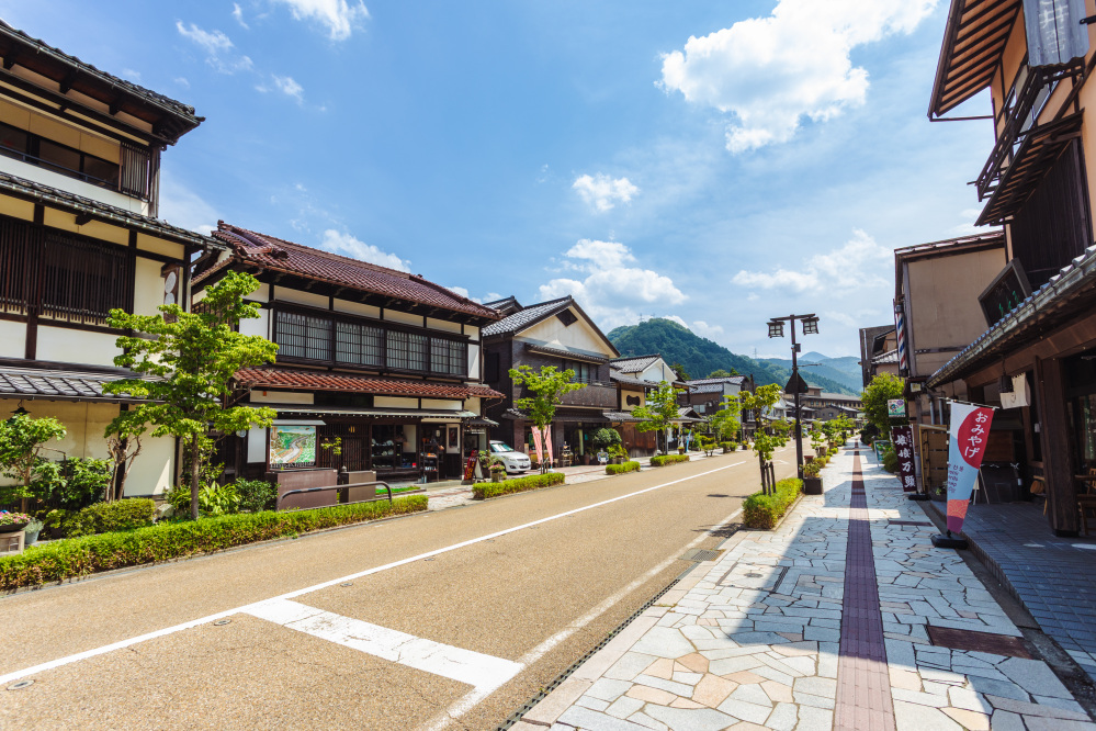 山中温泉 ゆげ街道