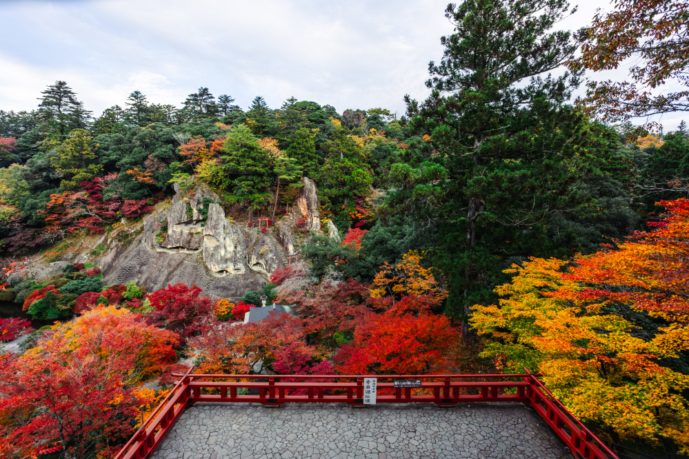 那谷寺　紅葉