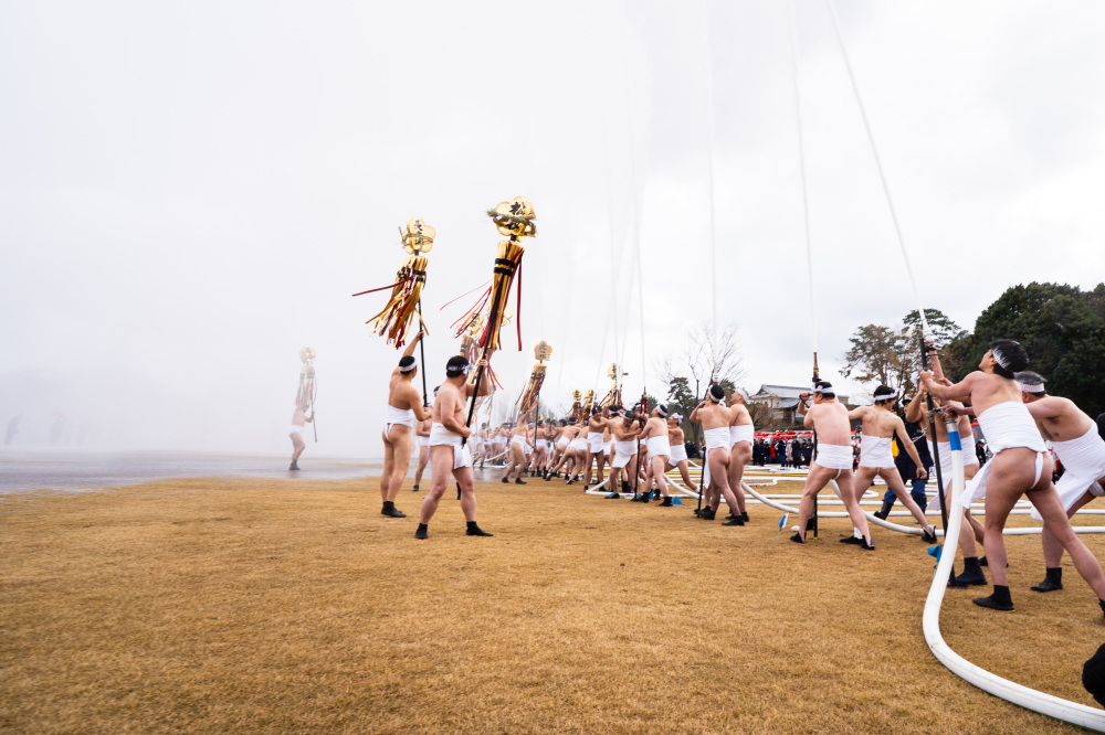 加賀とび出初式（金沢市消防出初式）