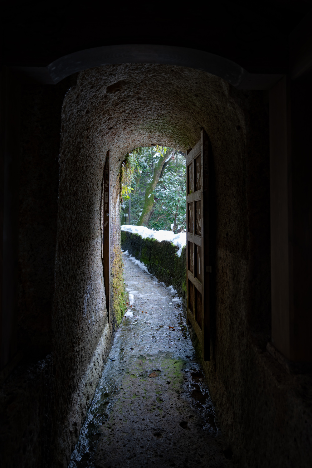那谷寺（冬・雪）