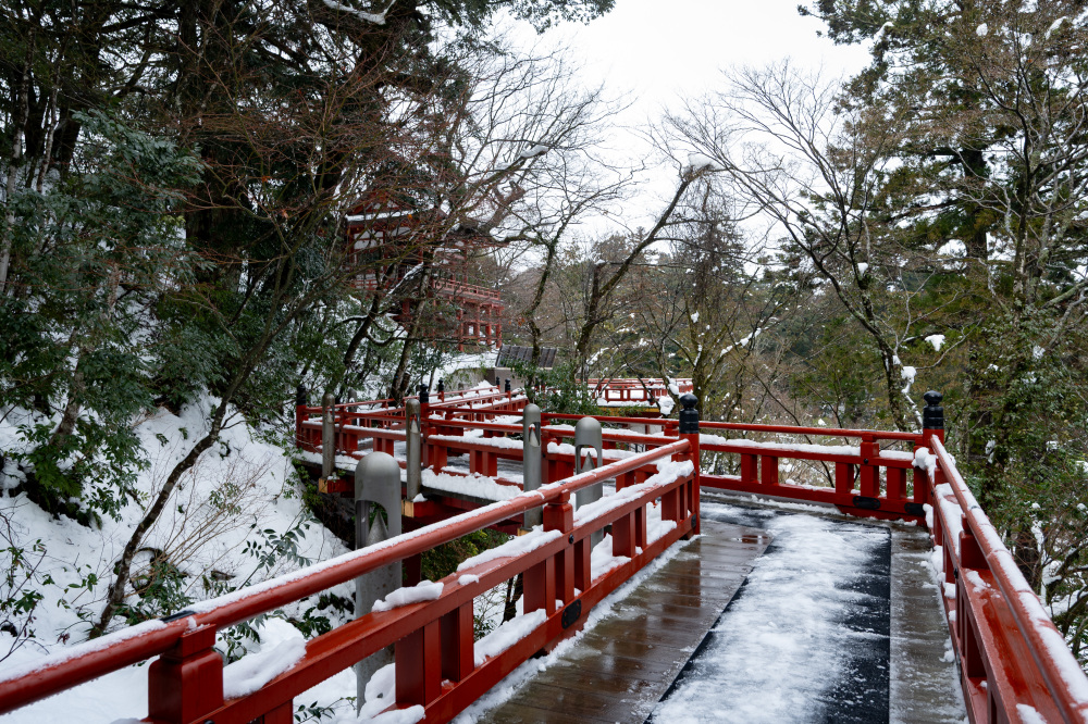 那谷寺（冬・雪）