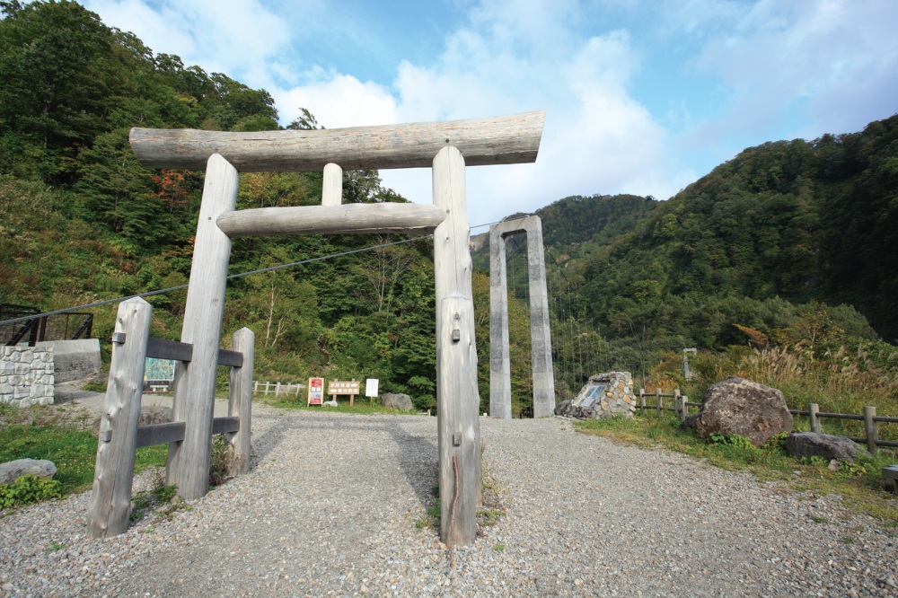 別当出合の鳥居