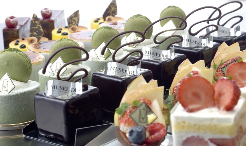 ル・ミュゼ・ドゥ・アッシュのケーキ