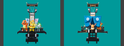 「ポケモンこどもキリコ」の能登6市町巡回展示