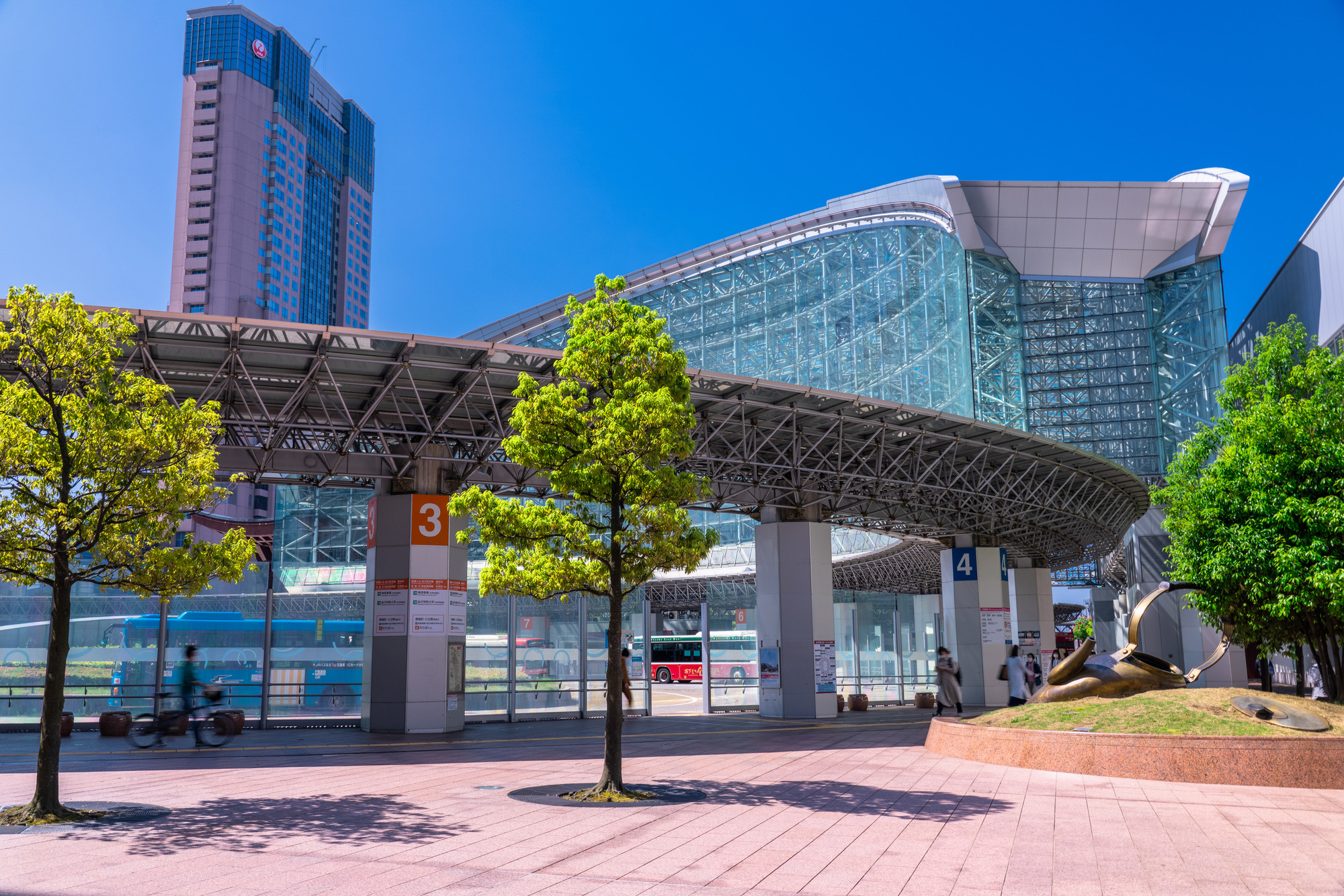 金沢駅バス停