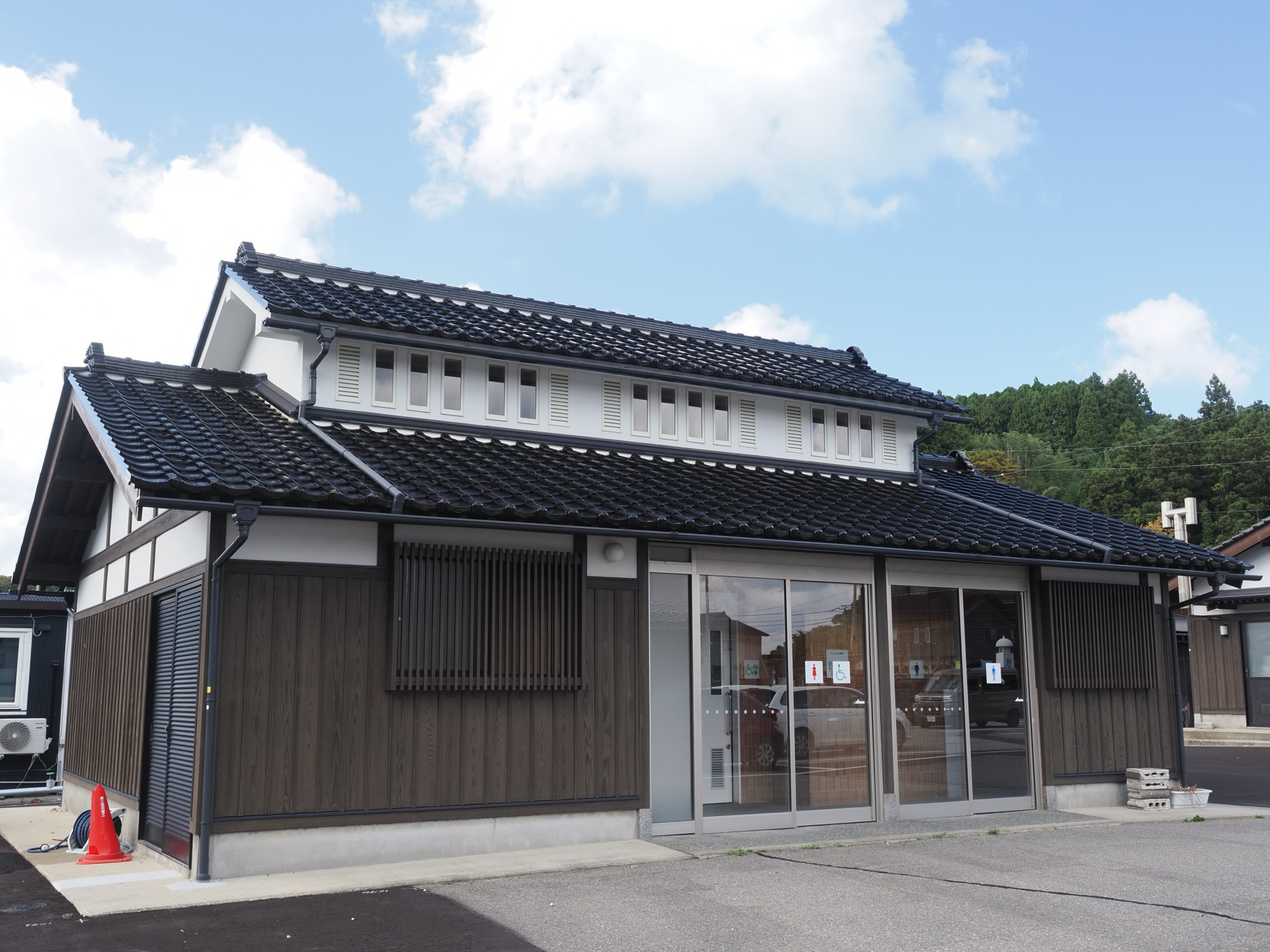 浄化槽の修復で使えるようになったトイレ