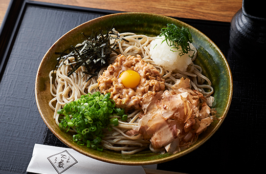 納豆おろしそば