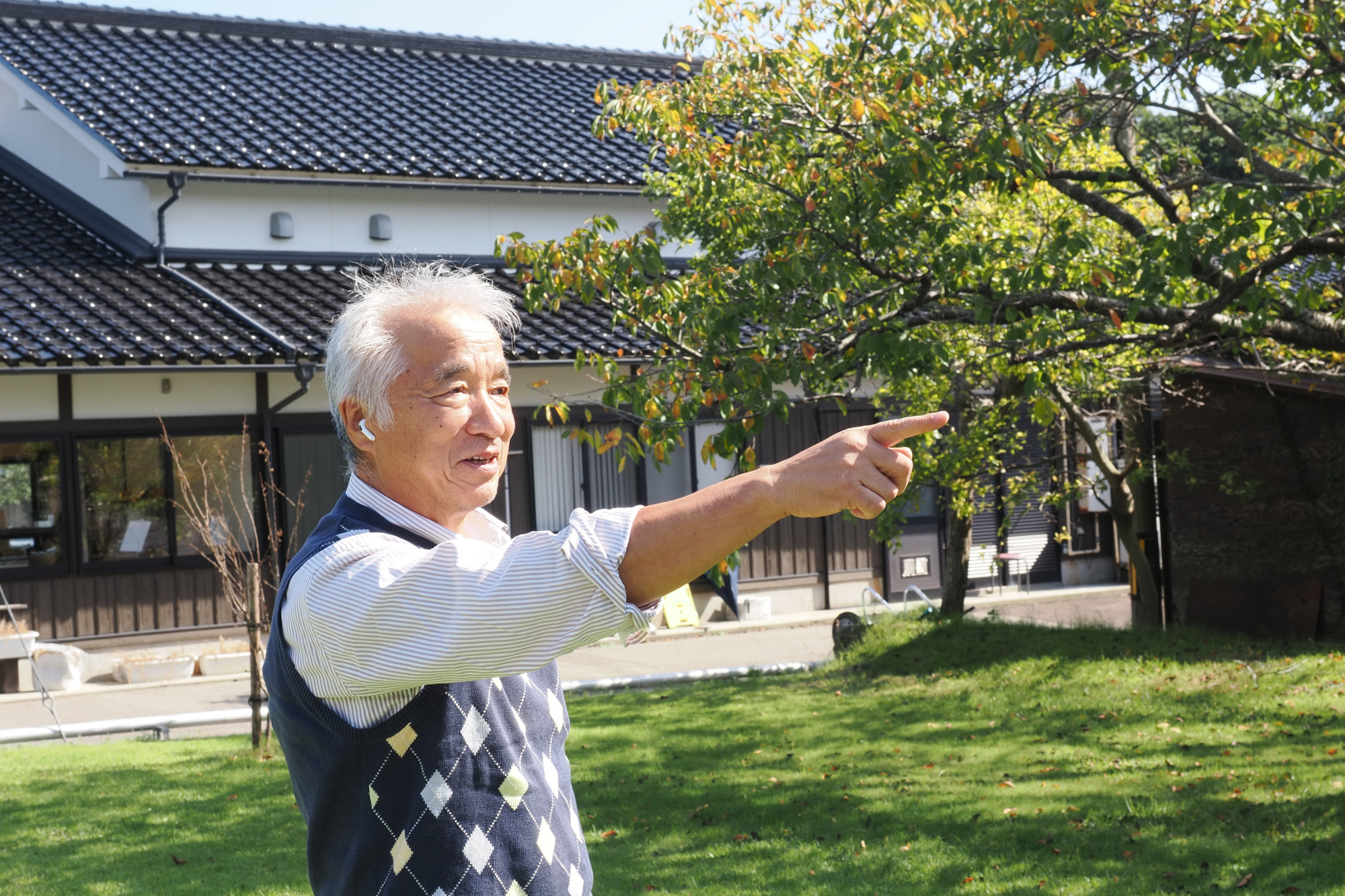 区長の糸矢敏夫さん