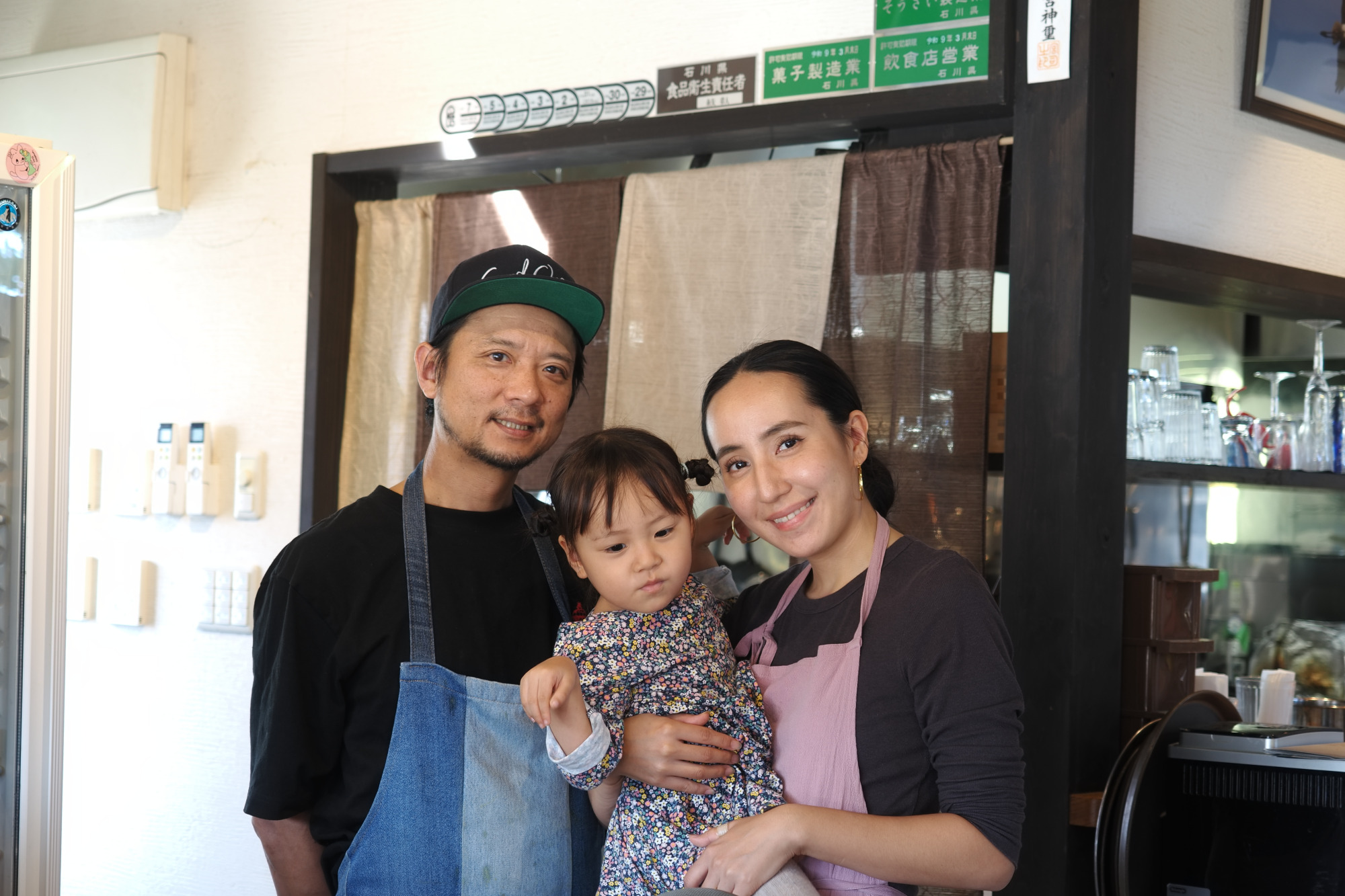 ご家族で仲良く経営しています