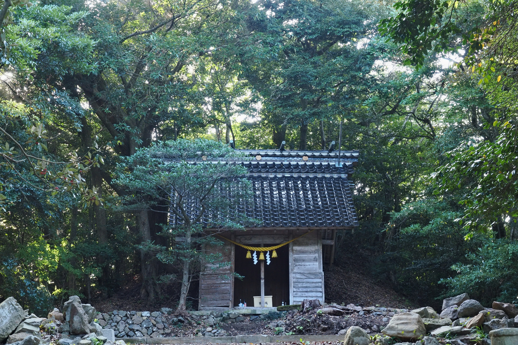 珠洲神社奥宮拝殿