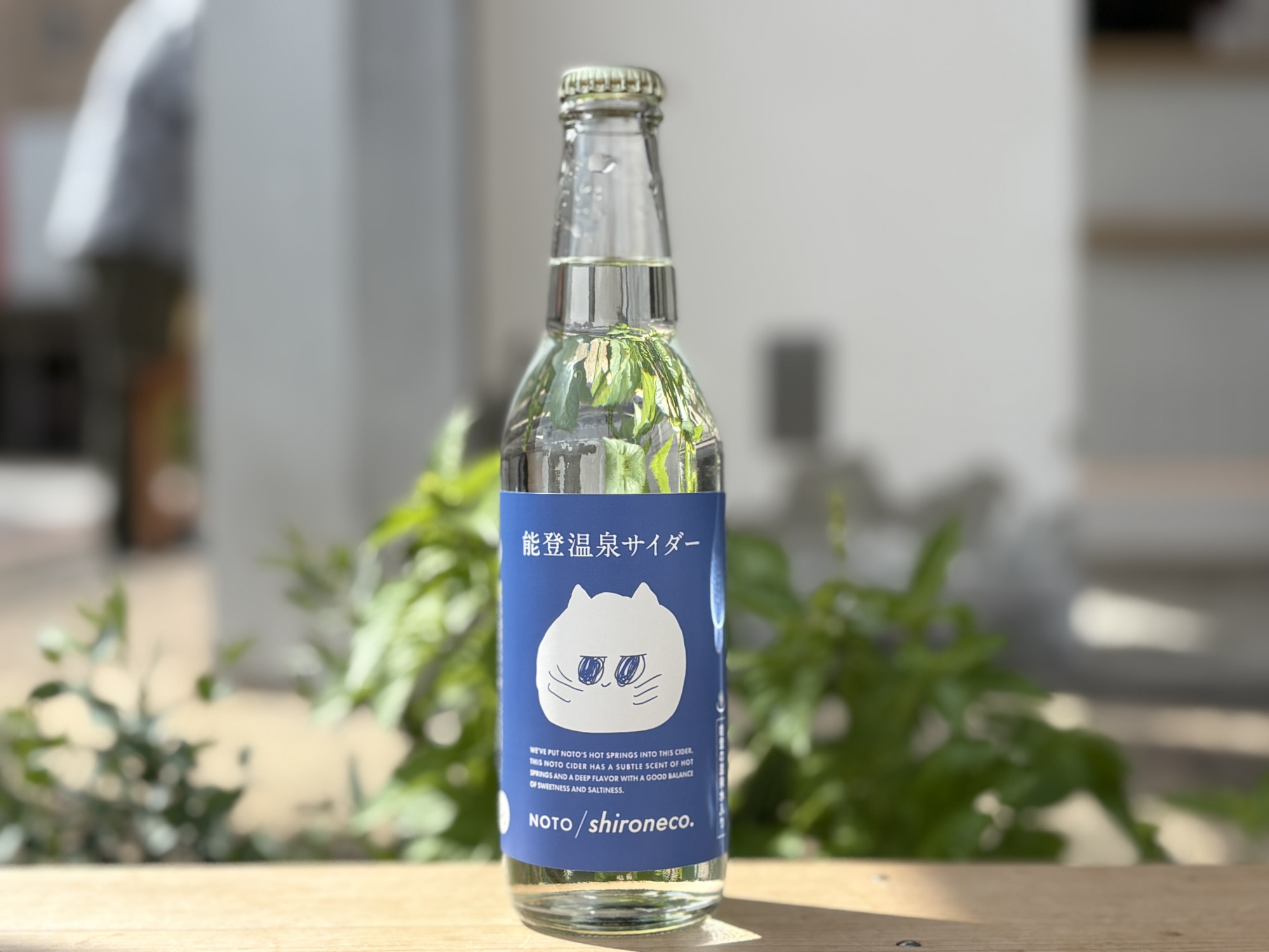 能登温泉サイダー 430円（税込）