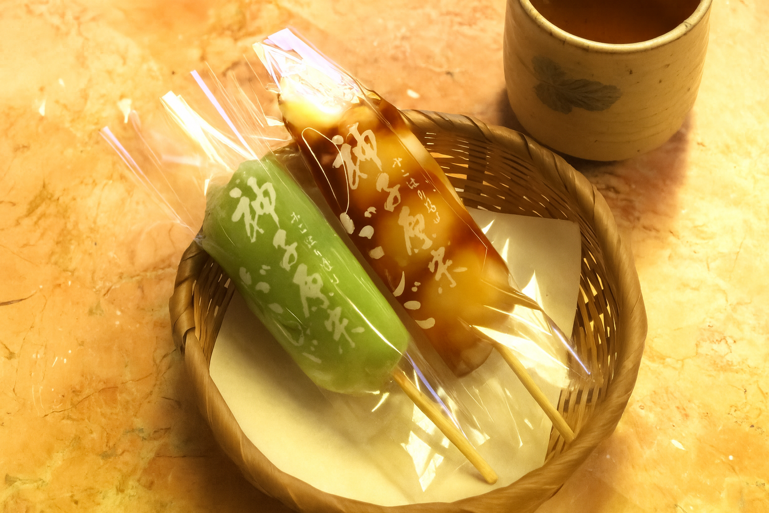 神子原米だんご　ずんだ・みたらし