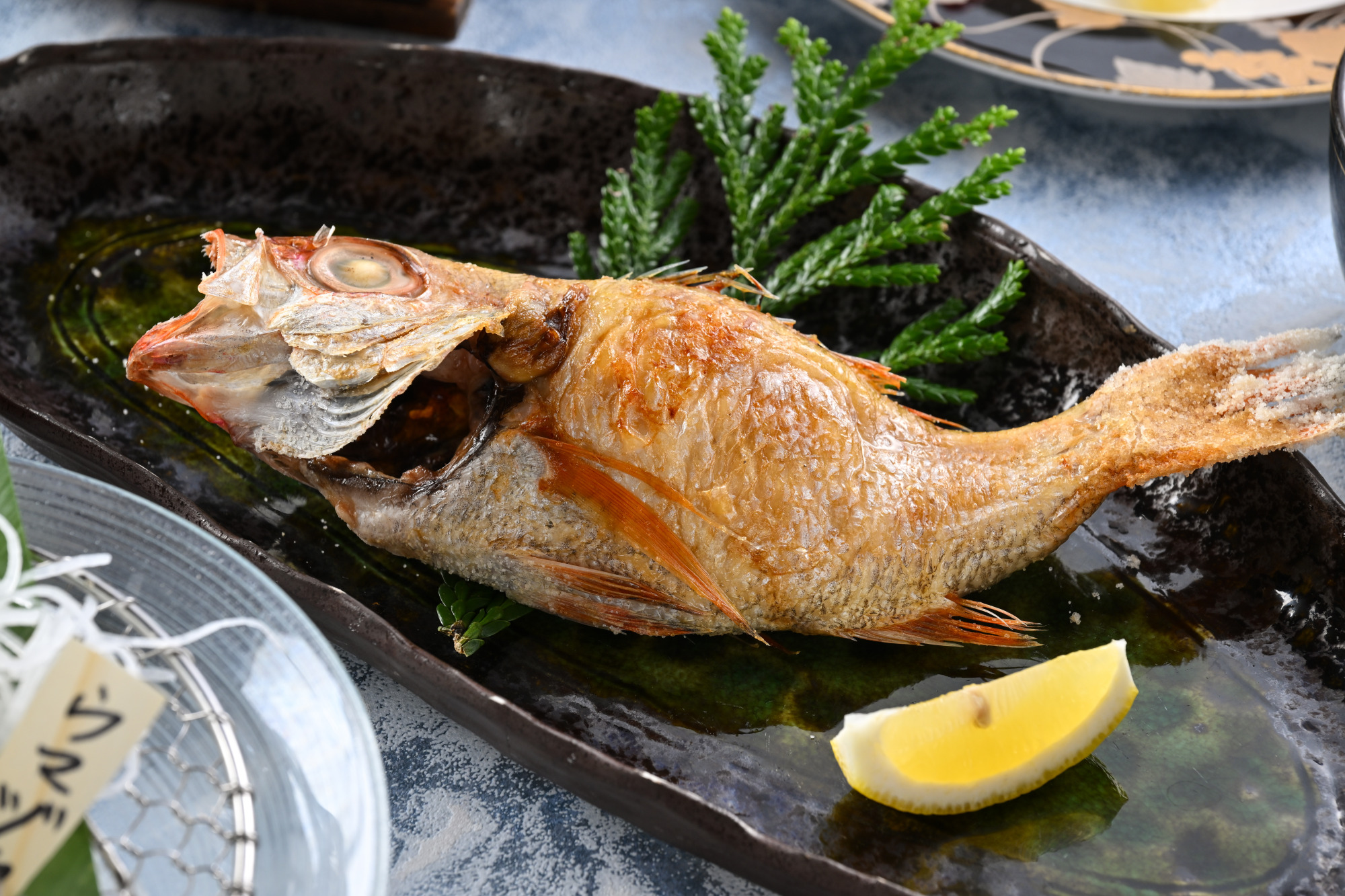 のどぐろ塩焼き