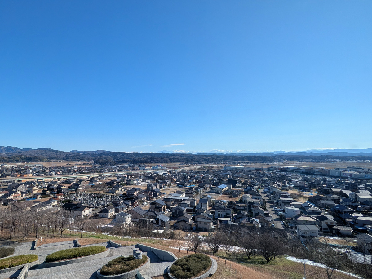 かほく市を一望する眺望