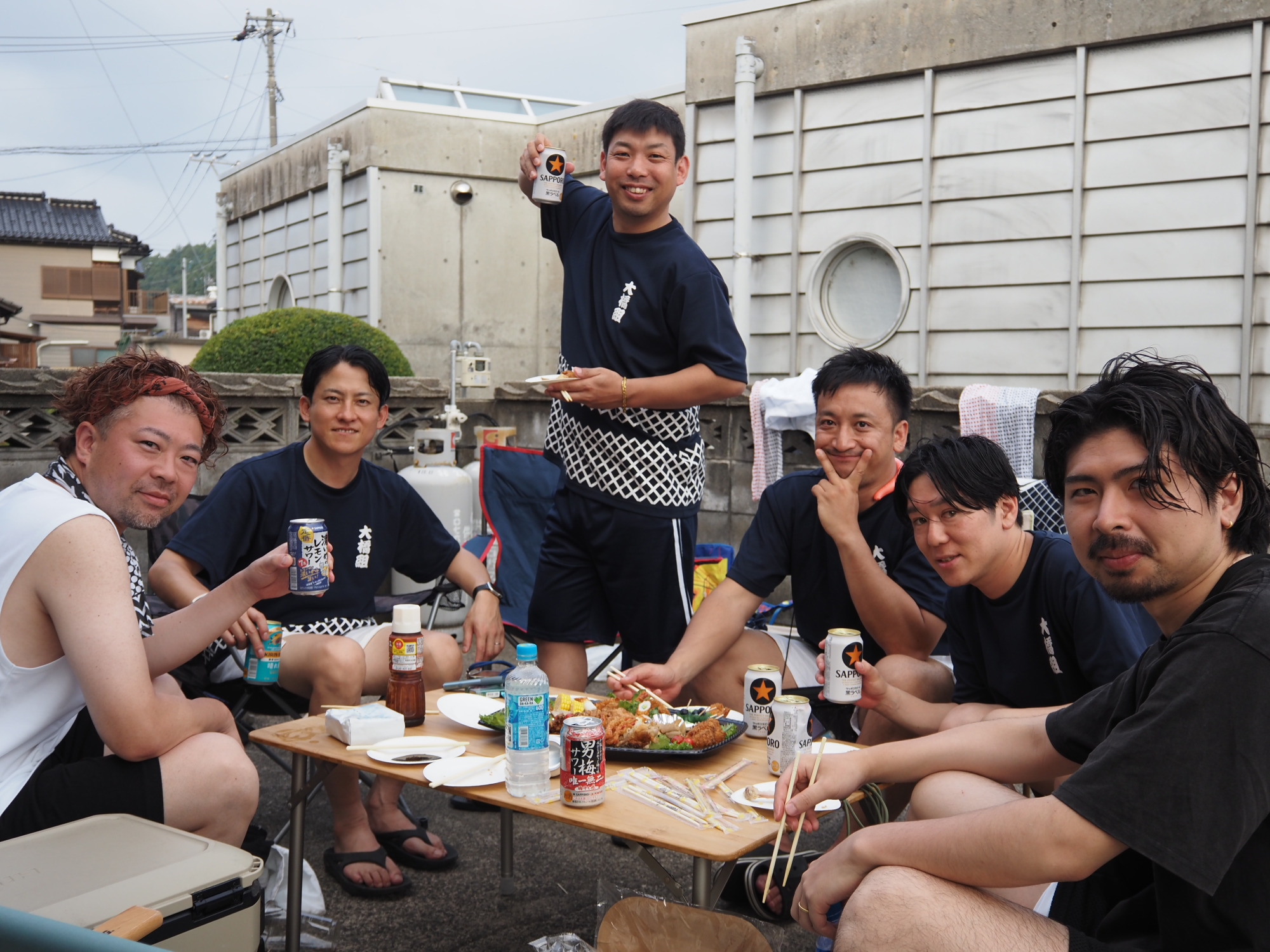 あばれ祭り 大橋組のみなさん