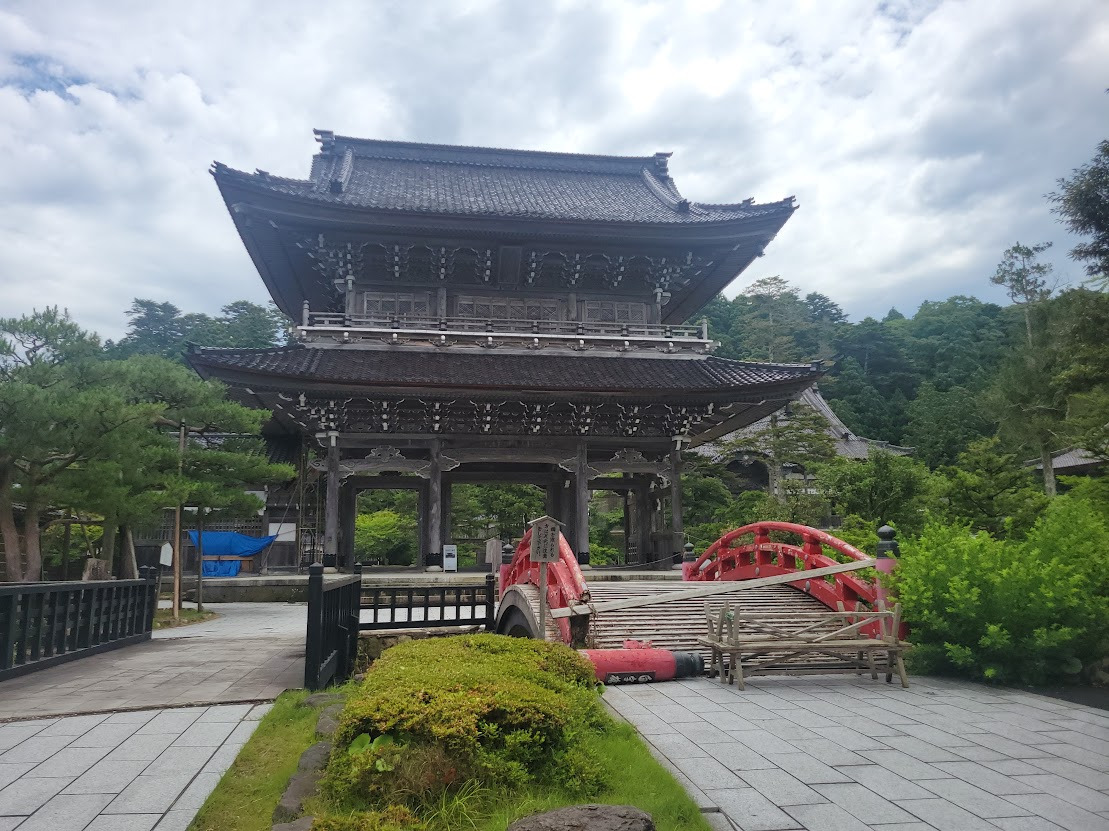 輪島市：總持寺祖院山門（2025年）
