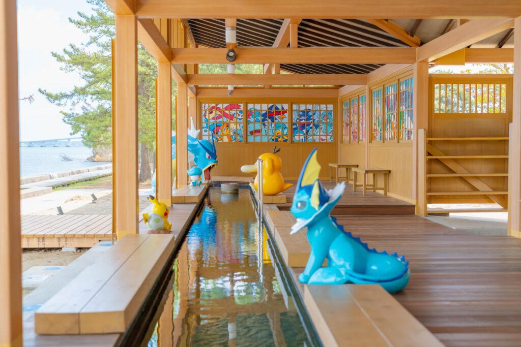 わくらポケモン足湯