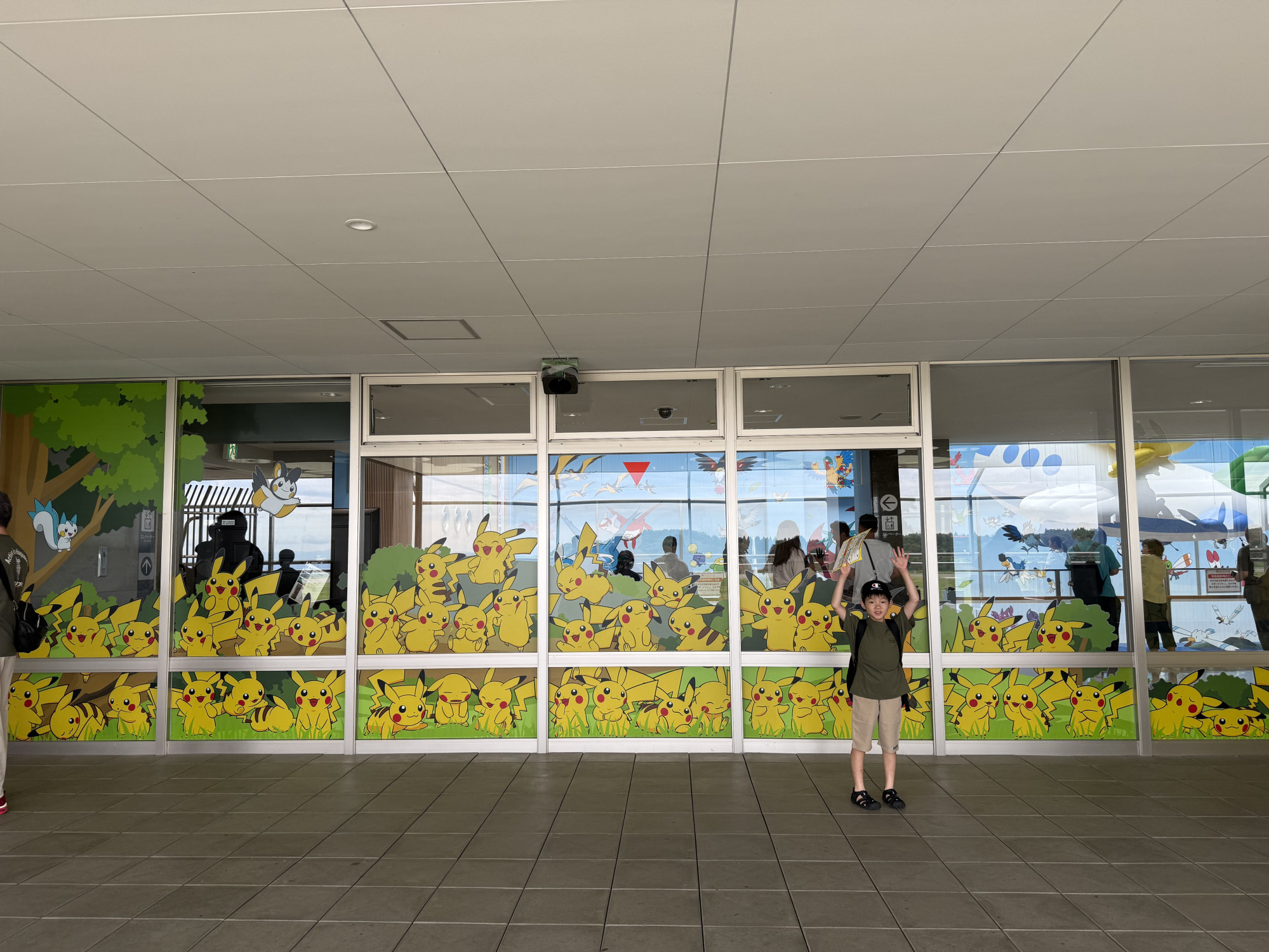 3階見学者デッキ
