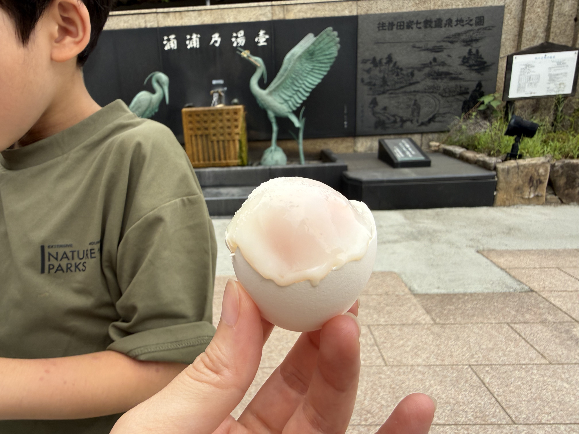 出来立て温泉卵