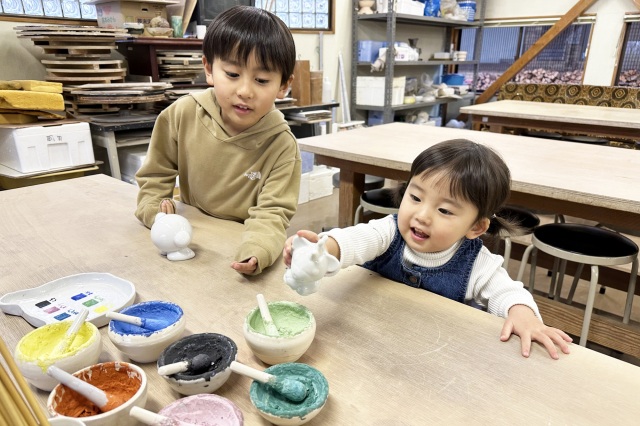 九谷焼美術館で九谷焼絵付け体験｜石川県能美市