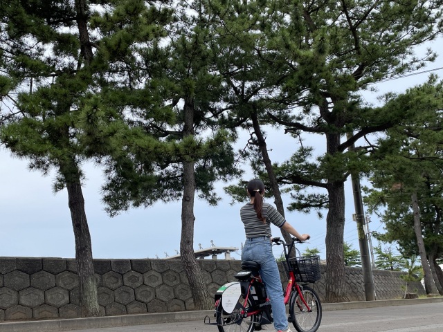 こまつシェアサイクル（電動アシスト自転車）で回る小松観光