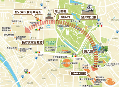 加賀百万石回遊ルートって？