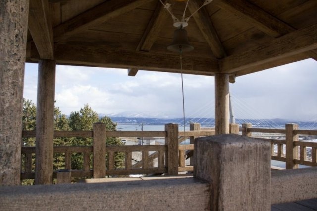 恋人の聖地オブジェ＆幸せへの鐘