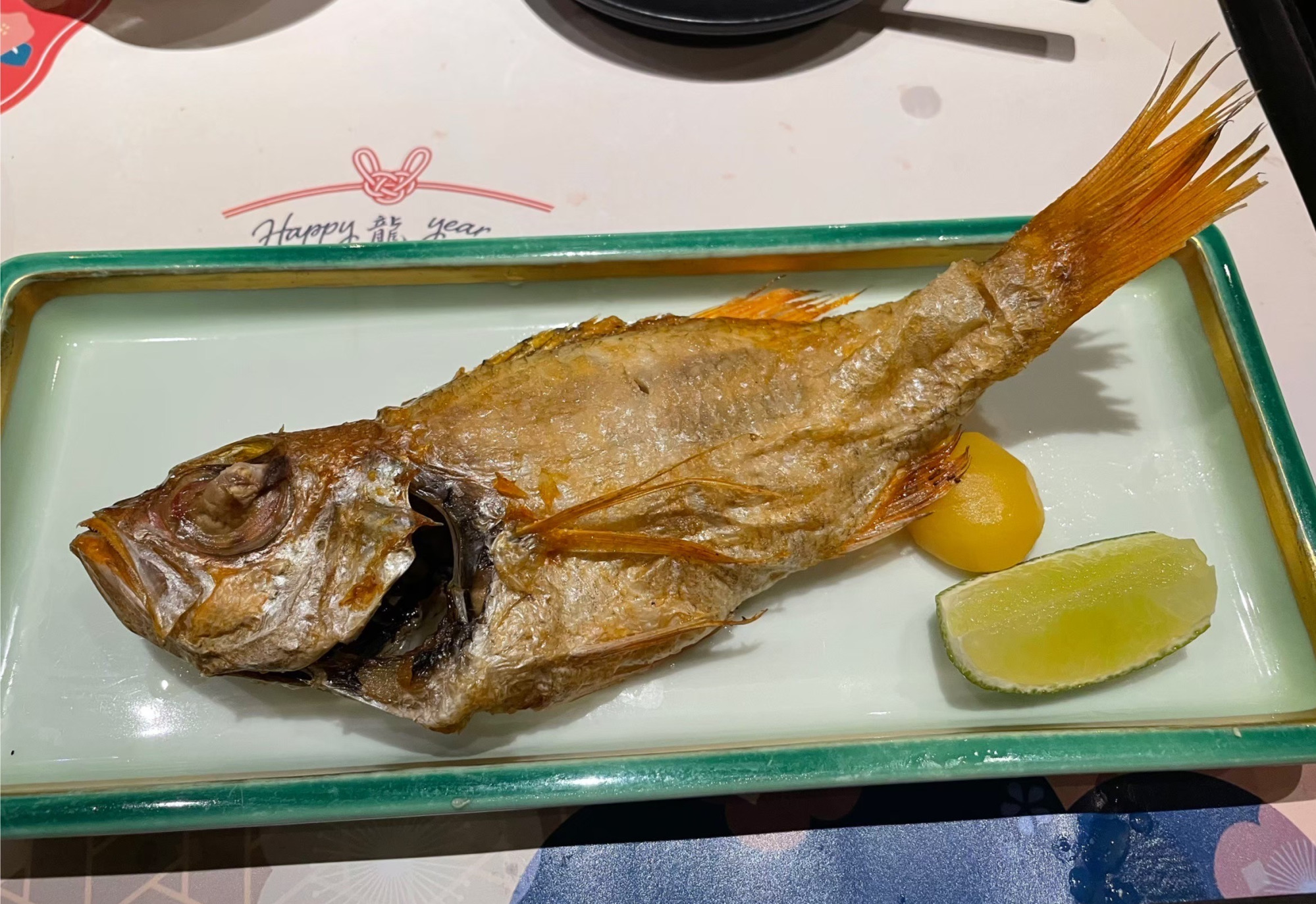 白身のトロ「のどぐろ姿焼き」