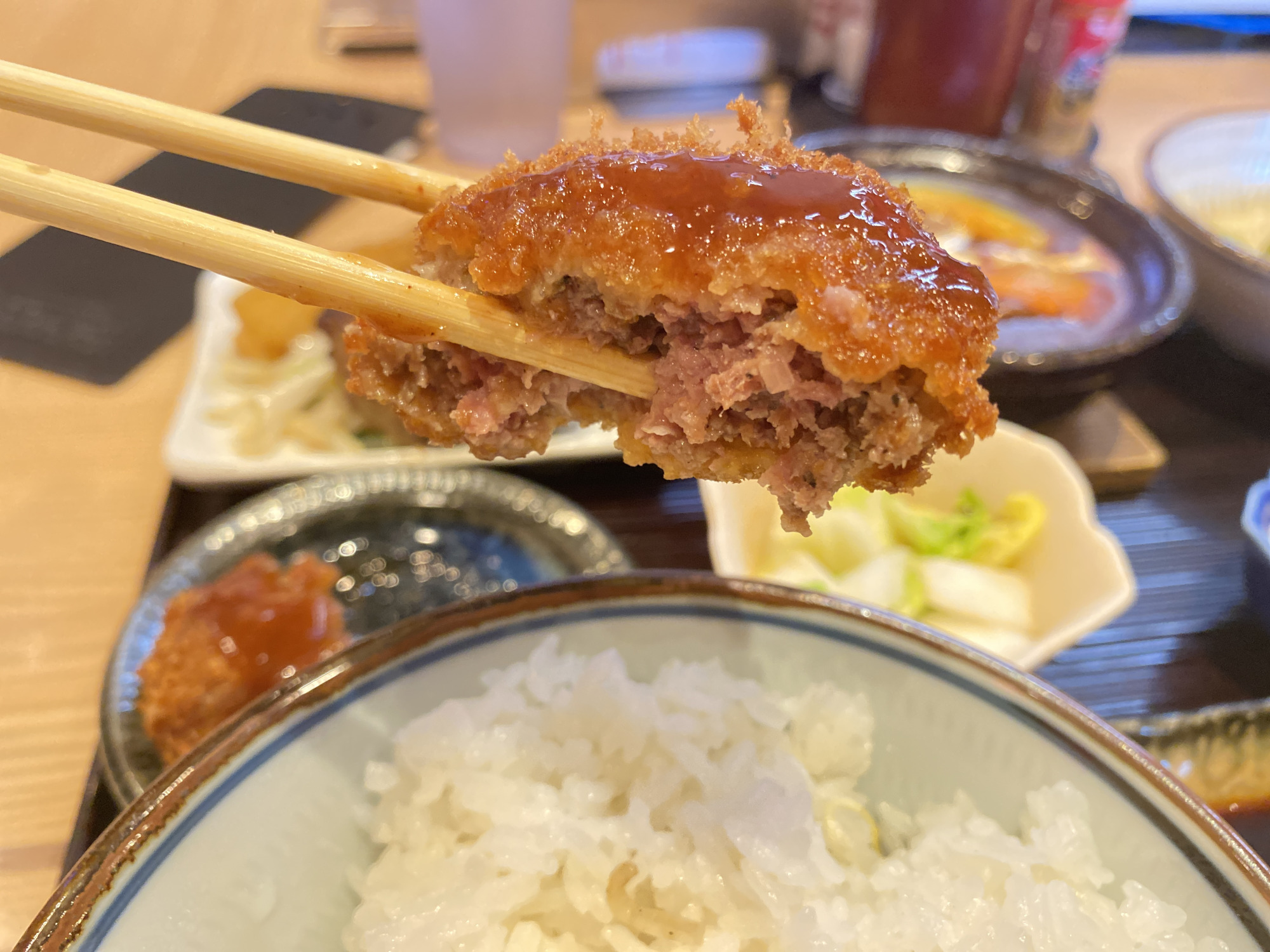 サクサクの牛たんメンチカツ