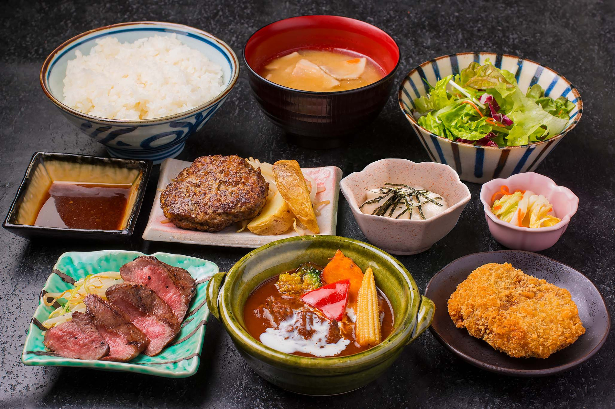 牛たん食べ尽くし定食