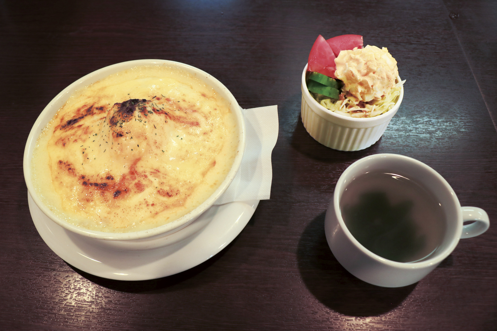 人気のスパゲッティグラタン