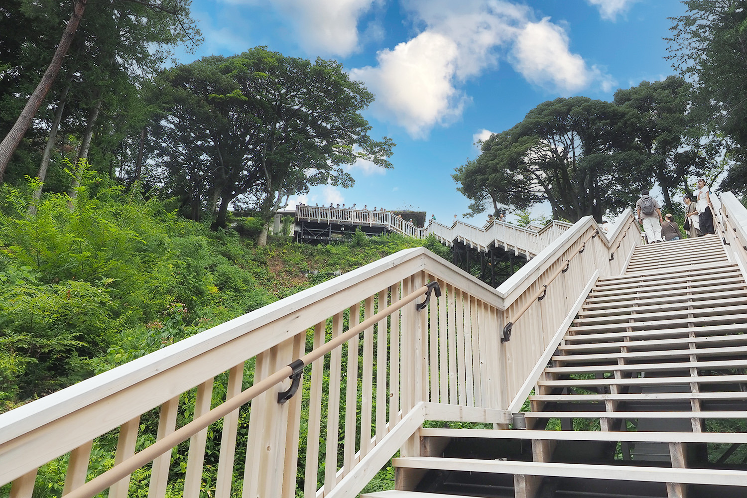 もうすぐ頂上「たか台」！