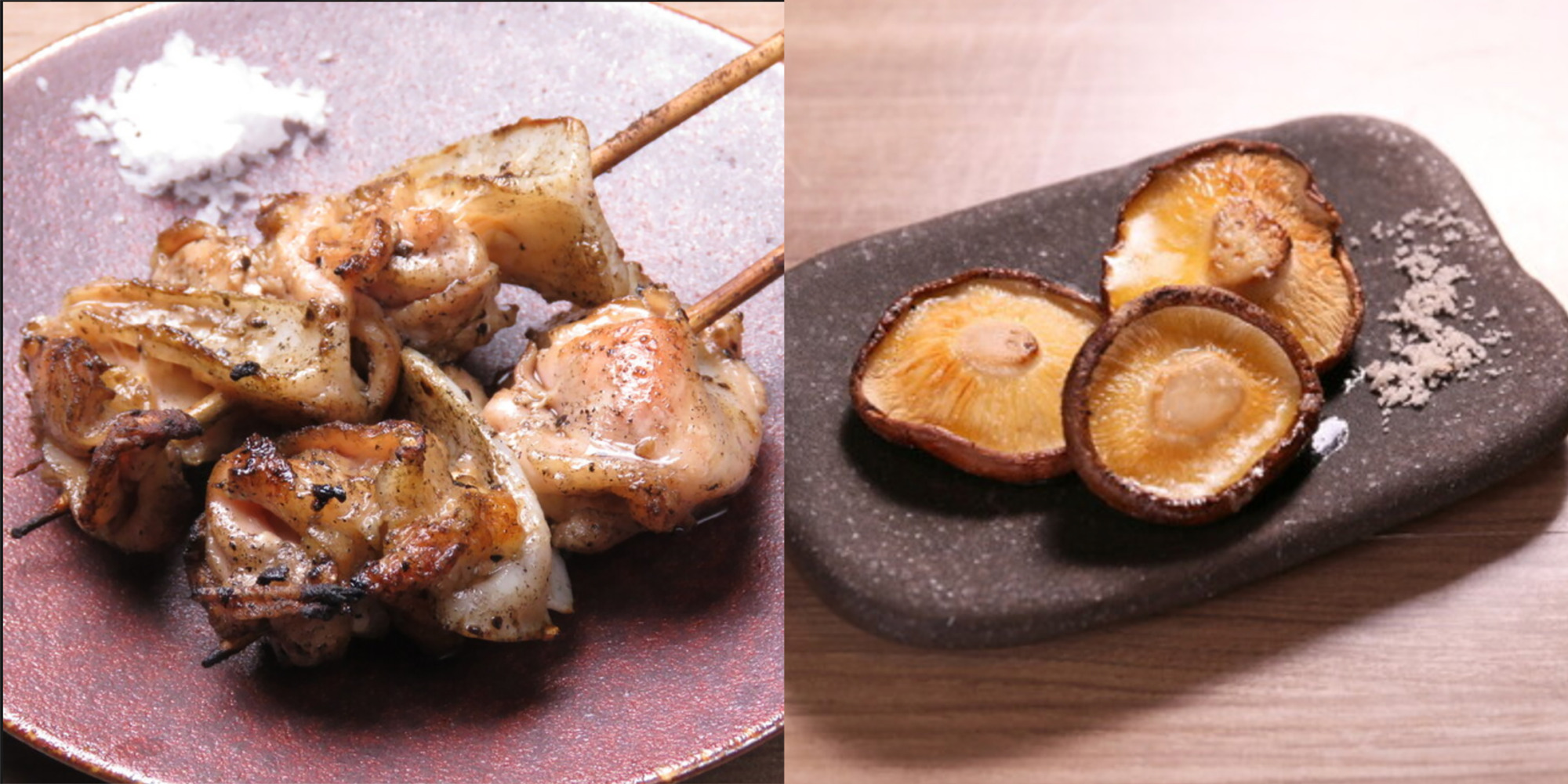 がっぱのかっぱ・石川県産しいたけのトリュフ塩バター焼き