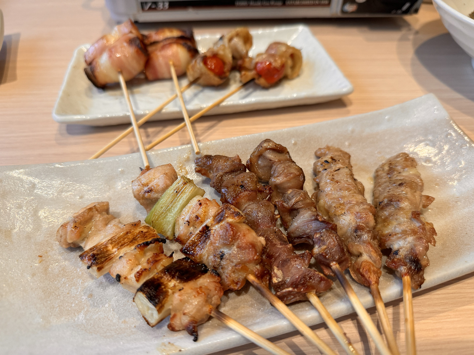 野菜巻き・焼き鳥