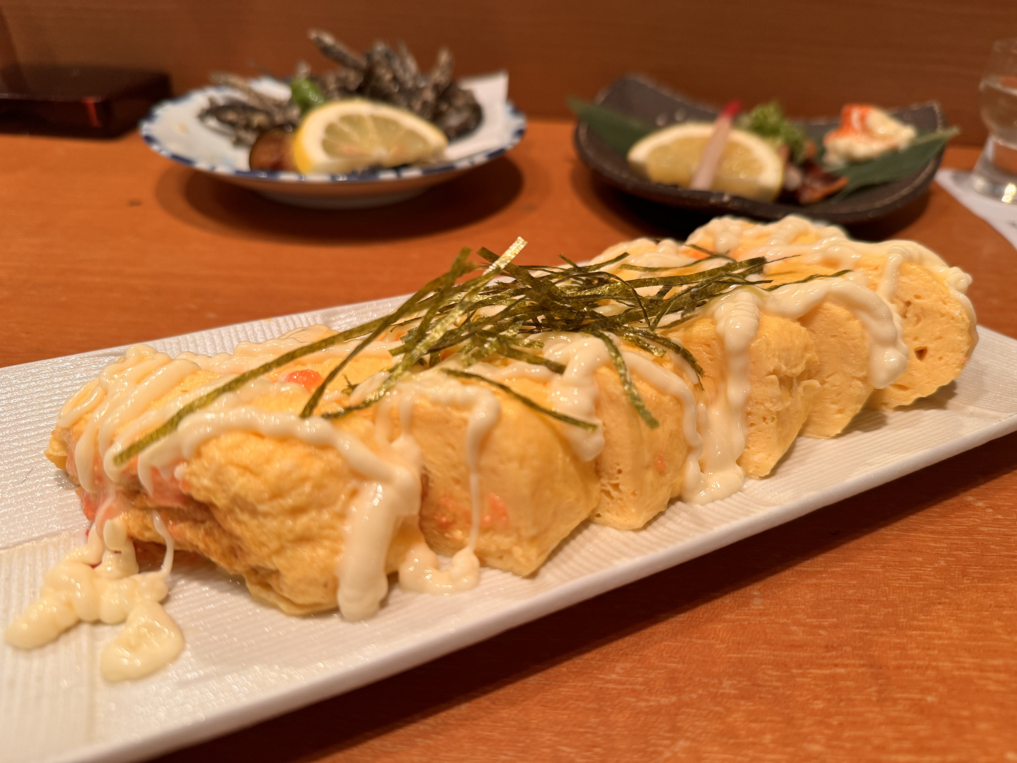 だし巻き（チーズと明太子）