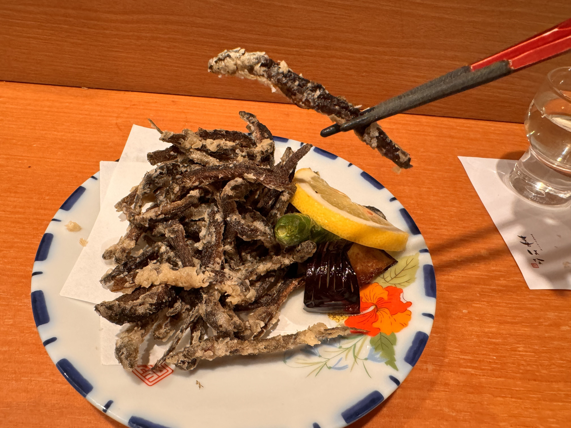 どじょうの唐揚げ