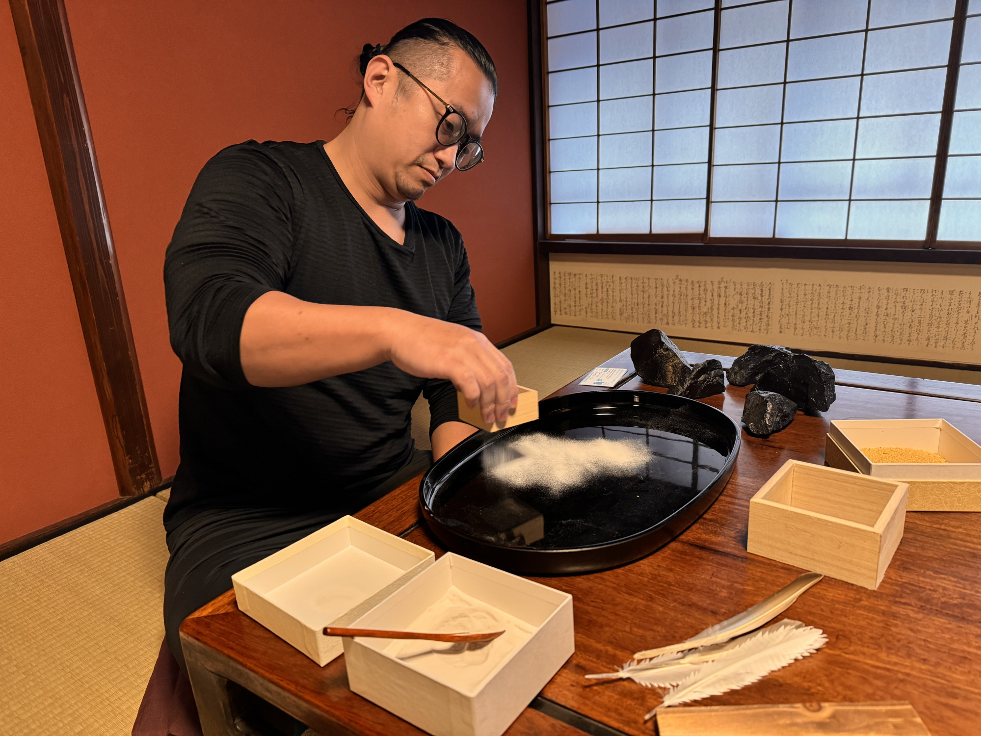 保存会理事の平木さん